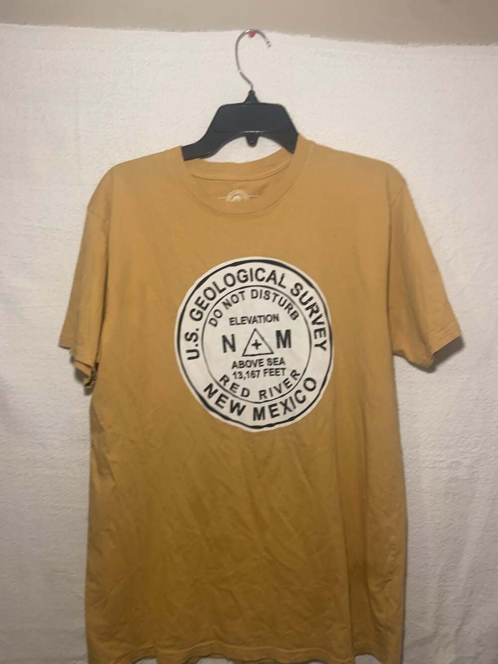 The Duck Company U.S. Geological Survey Red River New Mexico T-Shirt Size Large